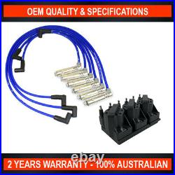 Swan Ignition Coil Pack & TopGun Lead Kit for Holden Commodore VS/VT/VU/VX/VY