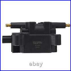 Swan Ignition Coil Pack & TopGun Lead Kit for Subaru Outback 1998-2003 2.0L SOHC