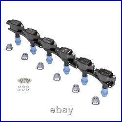 TAARKS Black Ignition Coil Conversion Kit for Nissan RB25 Neo to R35 GTR