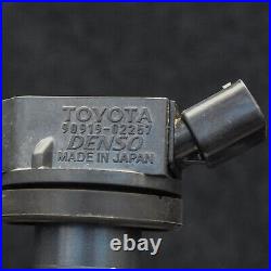 TOYOTA YARIS XP130 High Voltage Ignition Coil Kit 90919-02257 1.3 Petrol 73kw