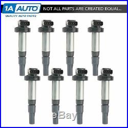 TRQ 1A Ignition Coils Kit Set of 8 NEW for Jaguar Land Rover V8