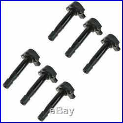 TRQ Ignition Coil Kit Set of 6 for Honda Accord Odyssey Acura CL RL TL 3.2TL V6