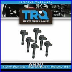 TRQ Ignition Coil Set of 6 for Honda Accord Crosstour Odyssey Acura RL TL TSX