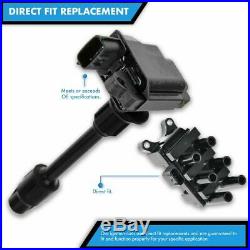 TRQ Ignition Coil Set of 8 for Armada Titan Pickup Truck QX56