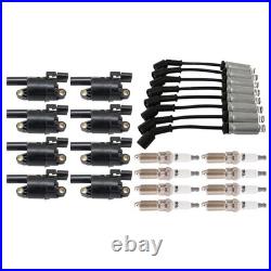 TRQ Ignition Coil and Spark Plug Kit 17 Piece Iridium Plugs Compatible with 2015