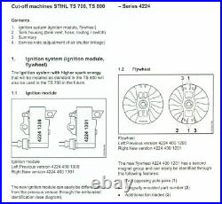 TS700 Ignition Coil & TS700 Flywheel Combo Kit OEM Stihl parts 4224-400-1201