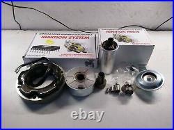 Triumph Tiger Cub Distributor 12 volt Electronic Conversion Kit c/w Bulbs etc