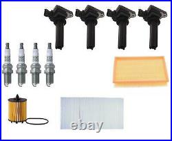 Tune Up Kit Ignition Coils Spark Plugs & Filters Fits Saab 9-3 04-11 9-3x 10-11