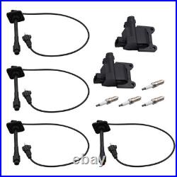 UF180 Ignition Coil Kit WithCoils&Wire&Spark Plugs For Toyota Solara 1999-2001