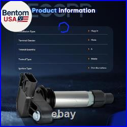 UF569 Ignition Coil Pack and Iridium Spark Plugs Kit for GM 3.0L 3.6L V6