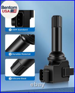 UF664 Ignition Coil Pack and Iridium Spark Plugs Kit for Subaru Forester