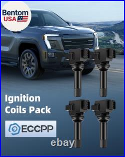 UF664 Ignition Coil Pack and Iridium Spark Plugs Kit for Subaru Forester