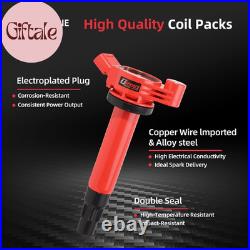 Upgraded Ignition Coil Pack & Spark Plug & Valve Cover Gasket Kit for Toyota 200