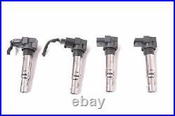 VW SCIROCCO 1.4 TSI 2012 RHD Ignition Coil Pack Kit Set 036905714f 10652797