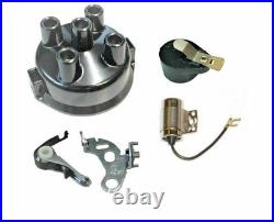 Vauxhall Victor Electronic ignition kit Distributor Cap Rotor Leads Coil neg Ear